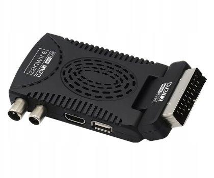 Tuner do TV Zenwire Tuner Dekoder Satelitarny DVBT2 HEVC H.265 WiFi